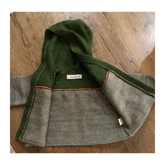 Misha and Puff Baby Scallop Yoke Hoodie - Picture 3 of 6